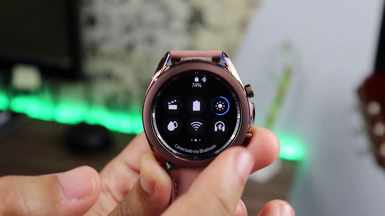 Configurações e funcionalidades Watch 3
