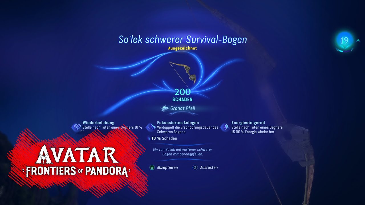 SO 'LEKS SCHWERER SURVIVAL-BOGEN - BESTE WAFFE IN AVATAR | AVATAR FRONTIERS OF PANDORA