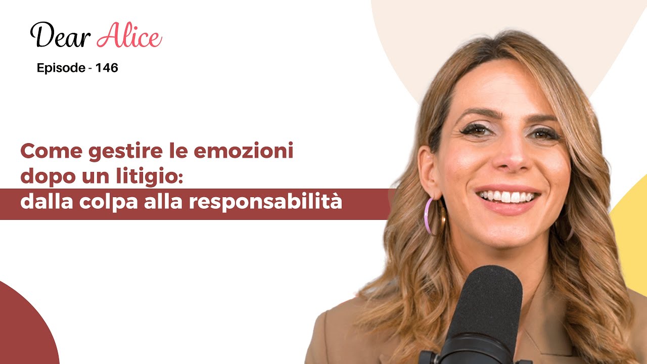 Come gestire le emozioni dopo un litigio: dalla colpa alla responsabilità