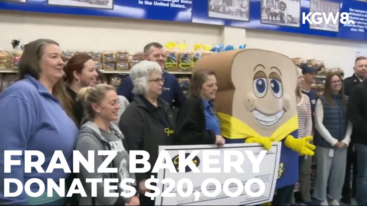 Portland bakery donates $20K to Salvation Army