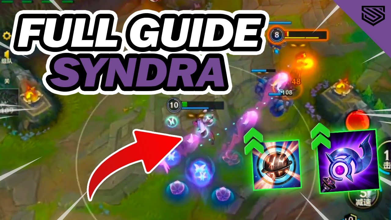 FULL BEGINNERS GUIDE FOR SYNDRA 🔥 NEW OP MIDLANE MAGE - Wild Rift 5.0 Gameplay