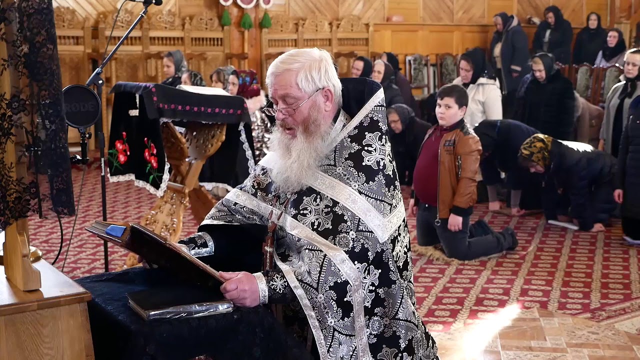 Canonul Sfântului Andrei Criteanul la biserica Sf. Nicolae, Voloca, 2020, a doua zi