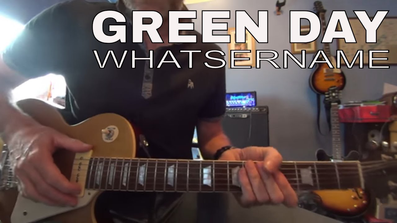 Whatsername - Green Day -  Easy Guitar lesson / tutorial