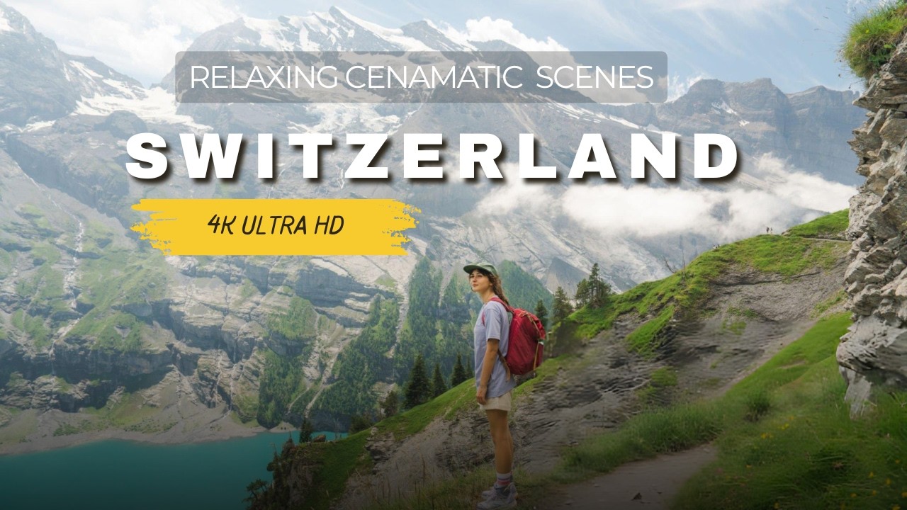 Exploring Switzerland, Interlaken, Zurich & Alps Hidden Gems, Famous Places Cinematic 4K Travel Vlog