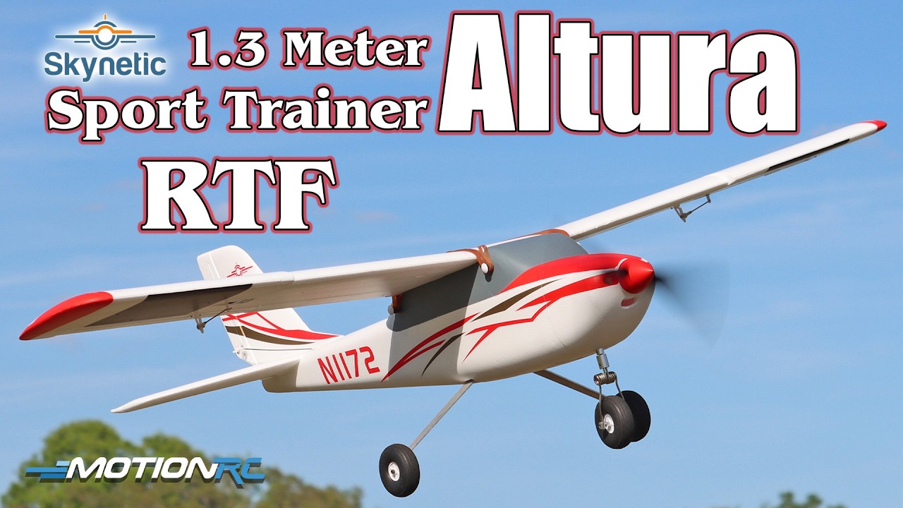 Совершенно новая! Skynetic Altura 1.3M RTF Sport Trainer Flight | Motion RC