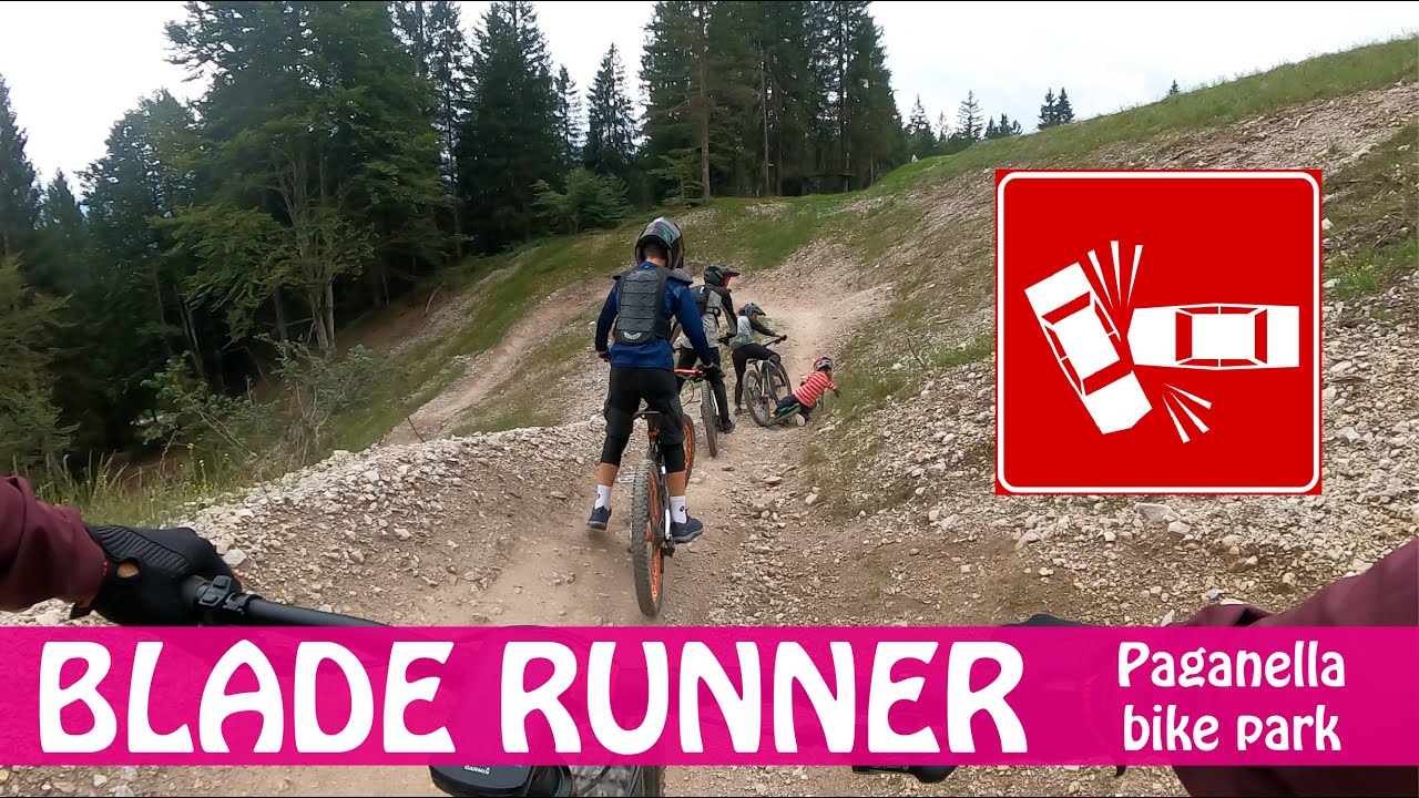 incidente sul BLADE RUNNER - Dolomiti Paganella bike park