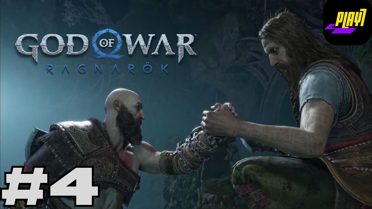 God of War Ragnarok - #4 De volta a Alfheim (Gameplay no PS5).