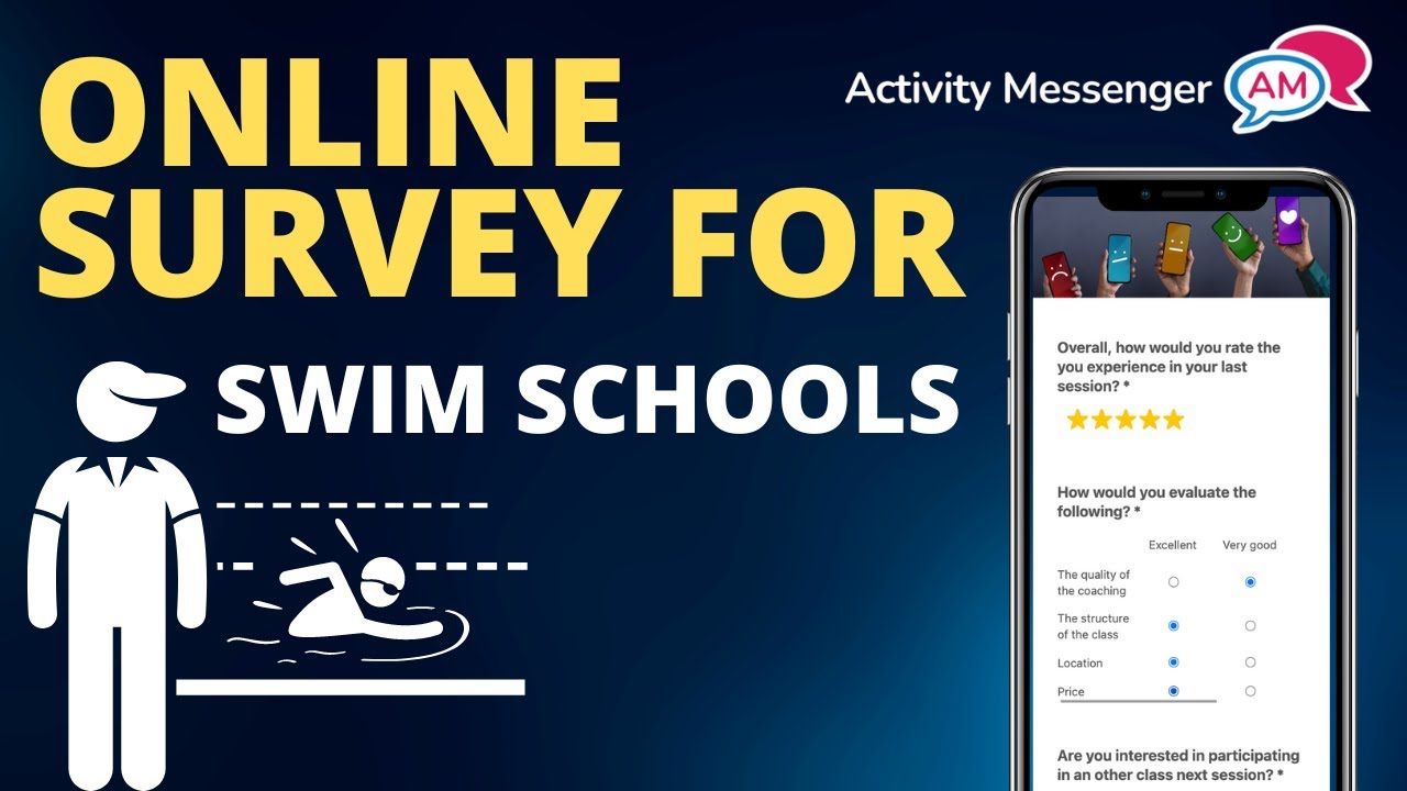 Online Surveys for swim schools