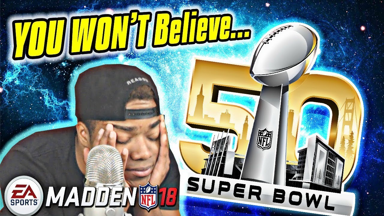 YOU WON'T BELIEVE WHAT HAPPENED IN THE SUPERBOWL.... | Madden 18 Ultimate Team Gameplay (MUT 18)