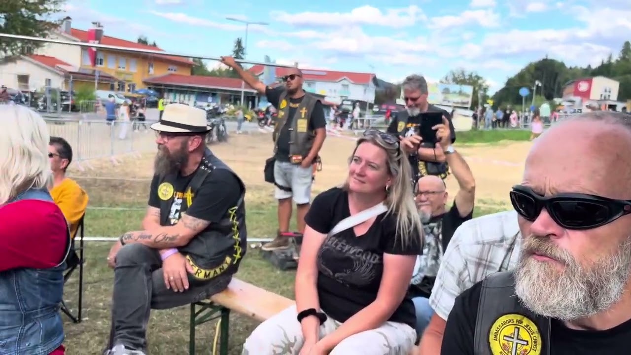 Faakersee 2024, Worship at Ambassadors for Jesus Christ Motorcycle Ministry