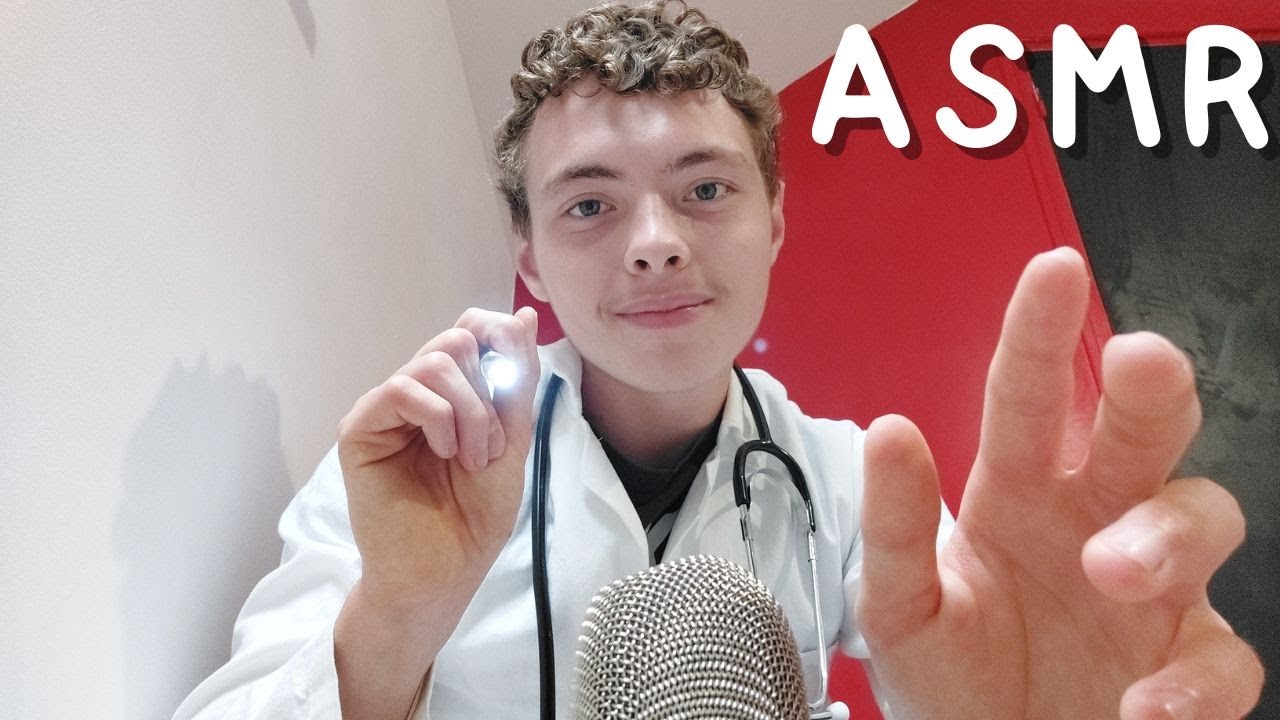 ASMR FR: Roleplay🧑‍⚕️POV tu es tombé je t'examine🧑‍⚕️