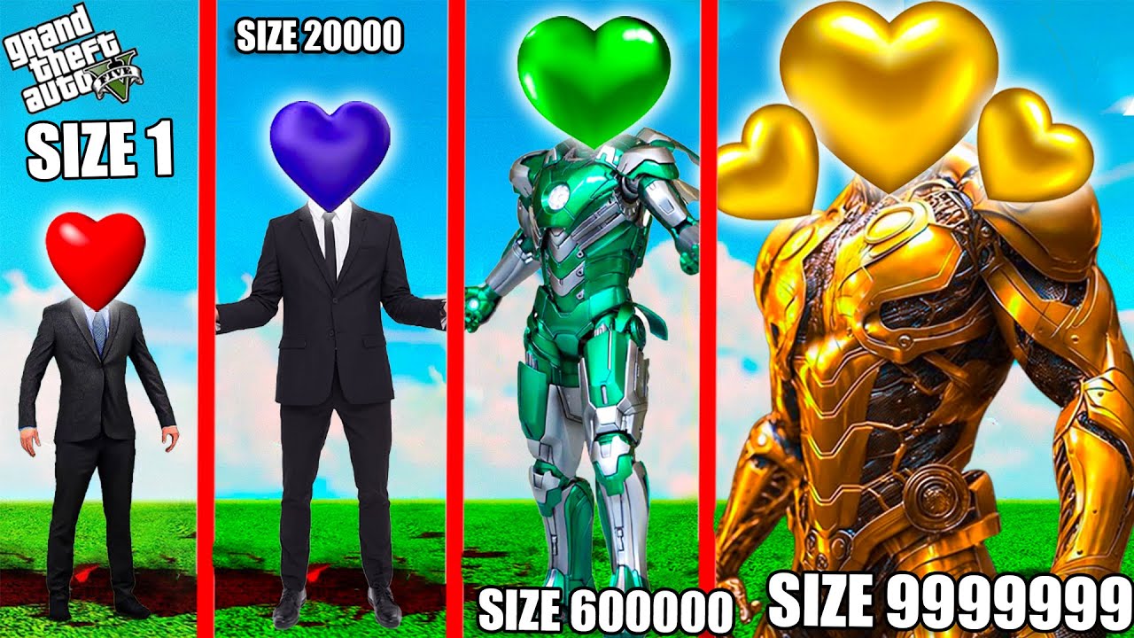 $1 BLUE ELEMENTAL HEART MAN FAMILY TO $1,000,000,000 BLUE ELEMENTAL HEART MAN FAMILY IN GTAV