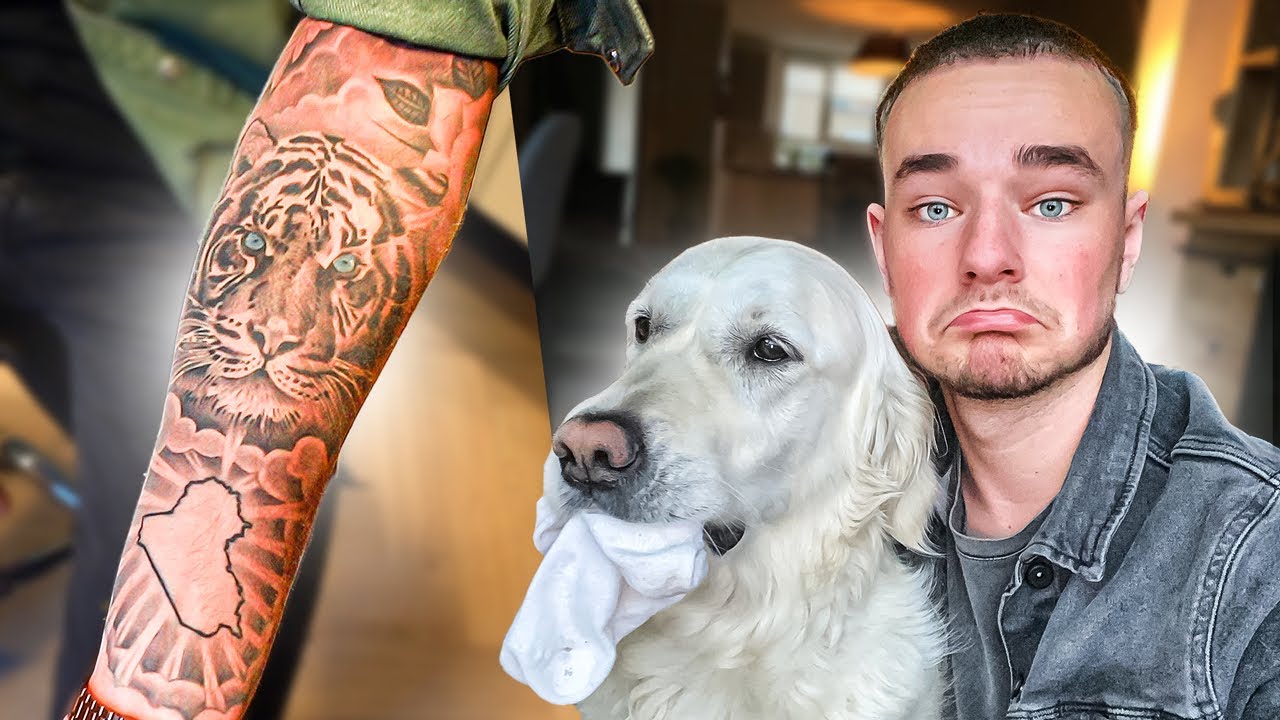 SLEEVE ZETTEN OP MIJN LINKERARM & BOBO IS ZIEK!