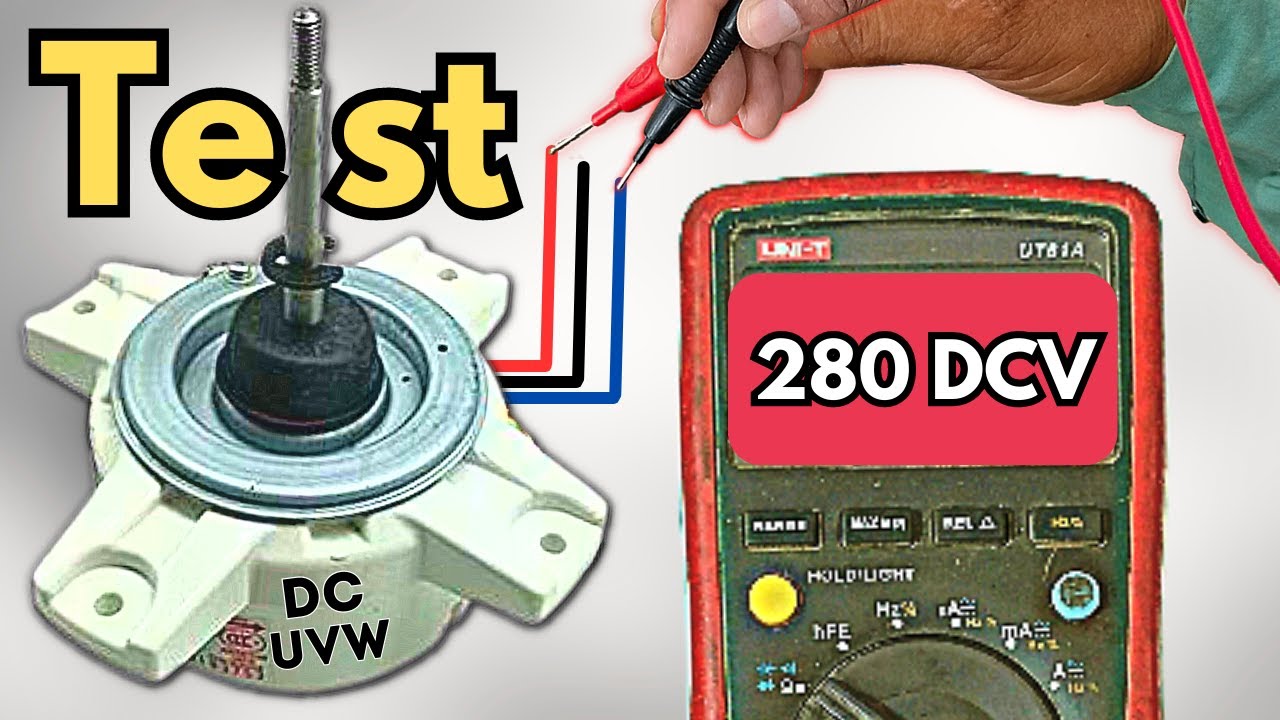 Как проверить двигатель вентилятора вентилятора постоянного тока на 280 В инверторного кондиционера