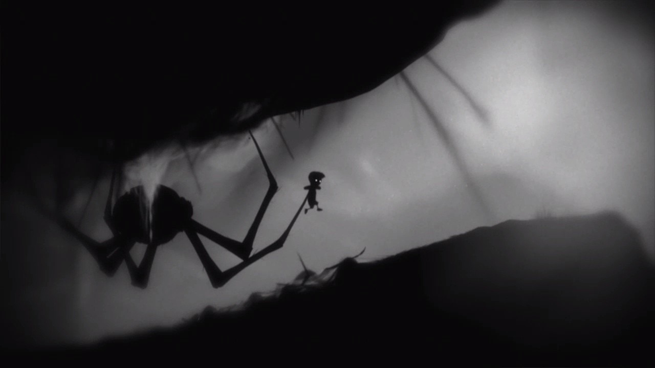 العنكبوت الشرير مسكني وانا احاول اهرب في لعبة Limbo؟! 🔥🕷️🏃‍♂️#العاب #sweet #gamer #games