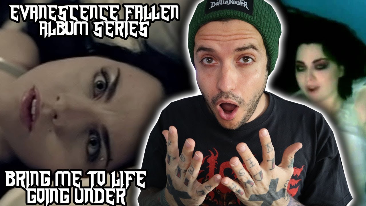 Evanescence - Going Under / Bring Me To Life Reaction - FALLEN Album Reaction Series