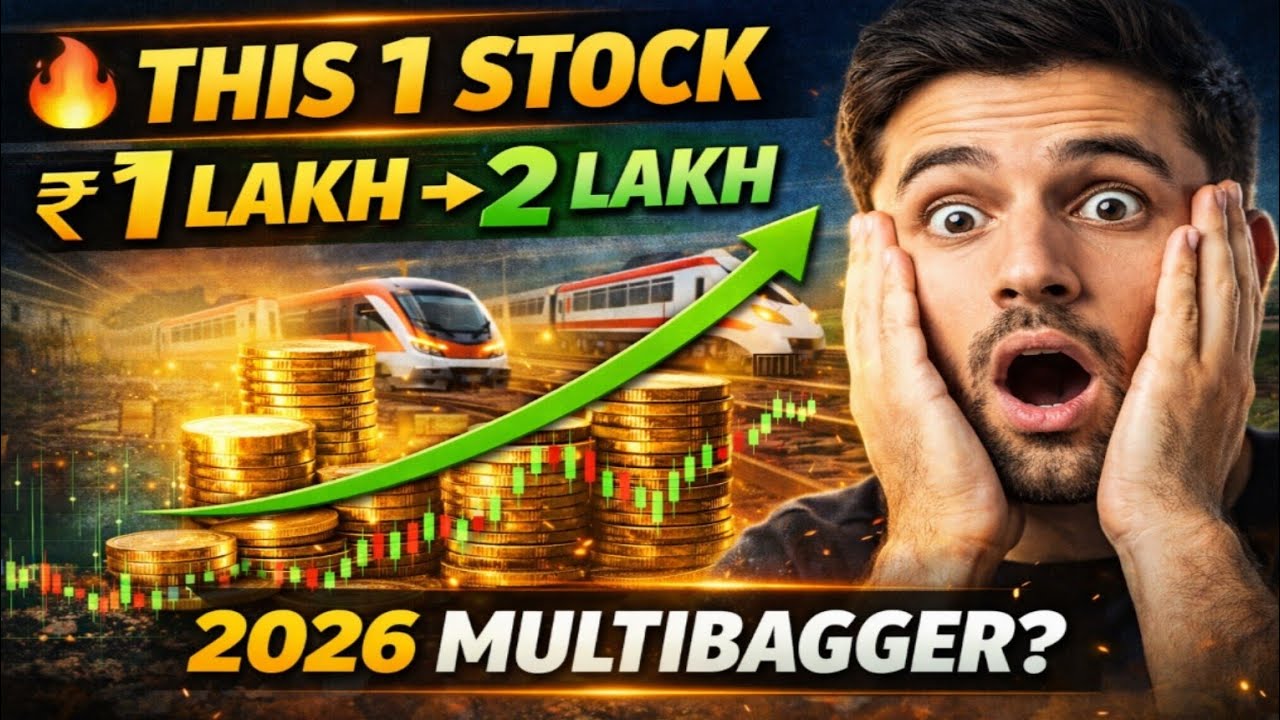 ₹1 Lakh to ₹2 Lakh? This Railway Stock Could Be the Next Multibagger