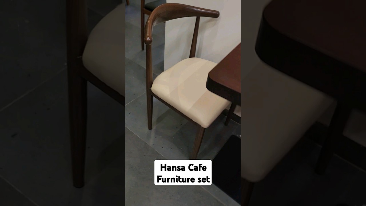Hansa Restaurant chairs and tables set.  #restaurantfurniture #restauranttable #cafefurniture