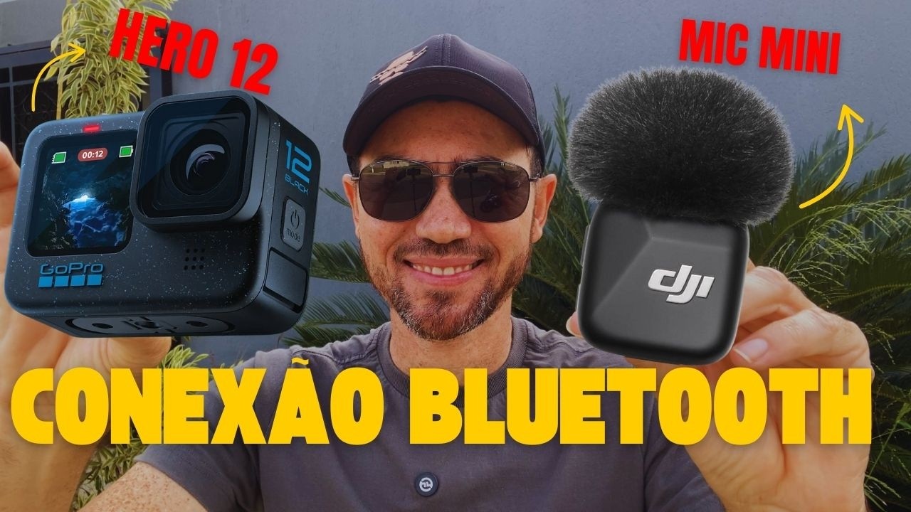Como Conectar o DJI Mic Mini à GoPro Hero 12 em Segundos!