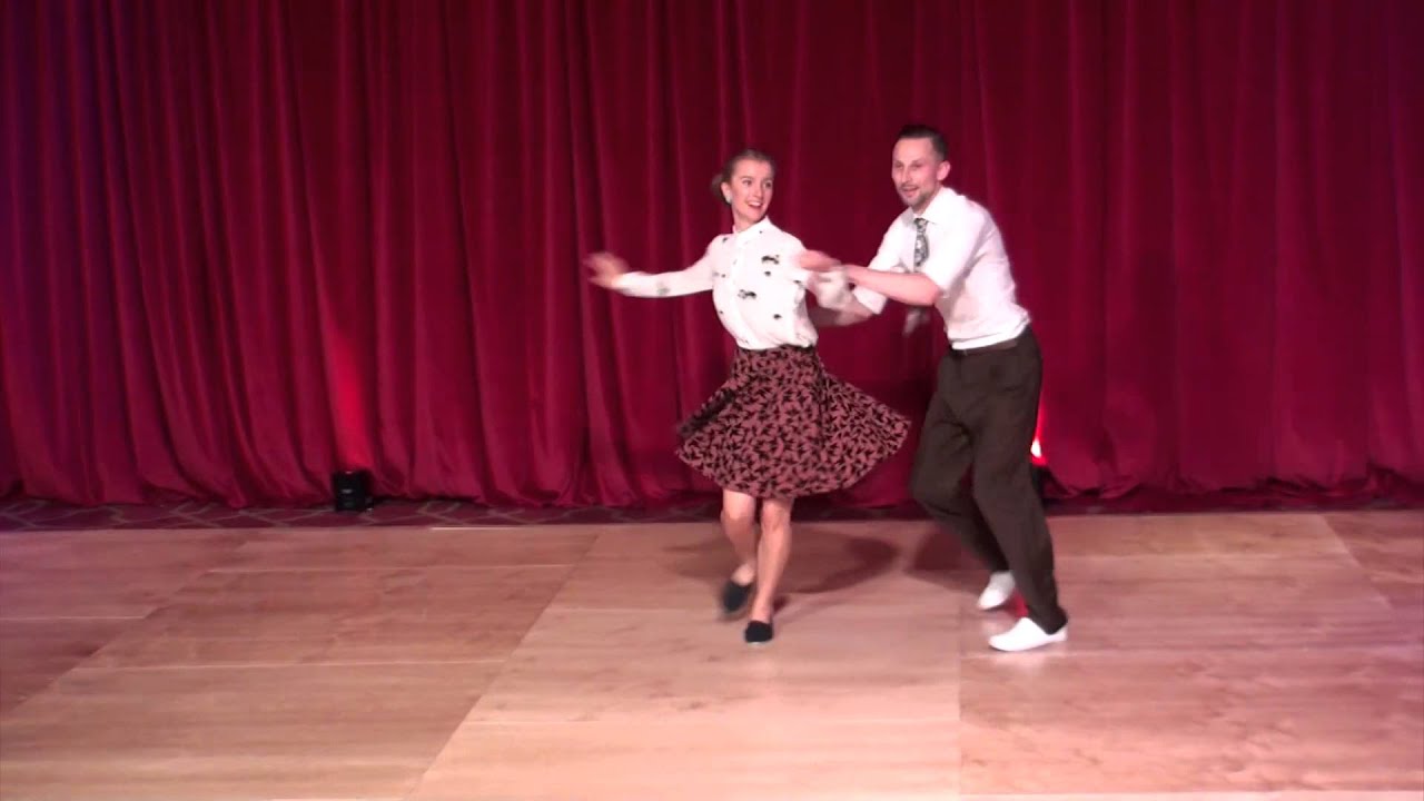 ESDC 2015 - Advanced Lindy Hop Classic Showcase - Finals - Martynas Stonys & Egle Regelskis