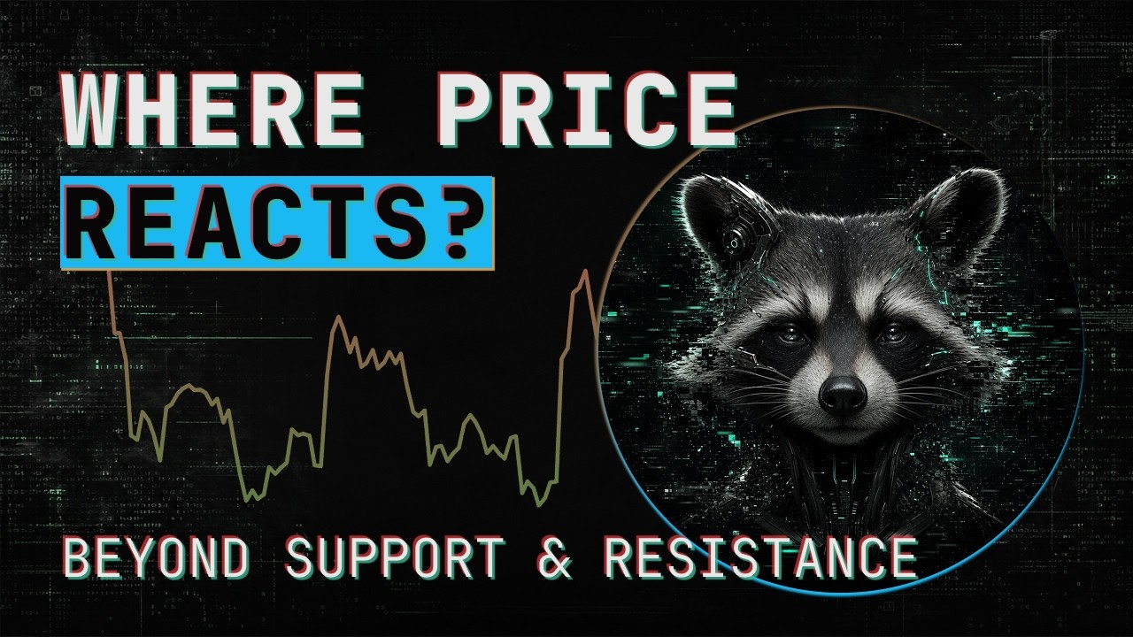 Where is price most likely to react?