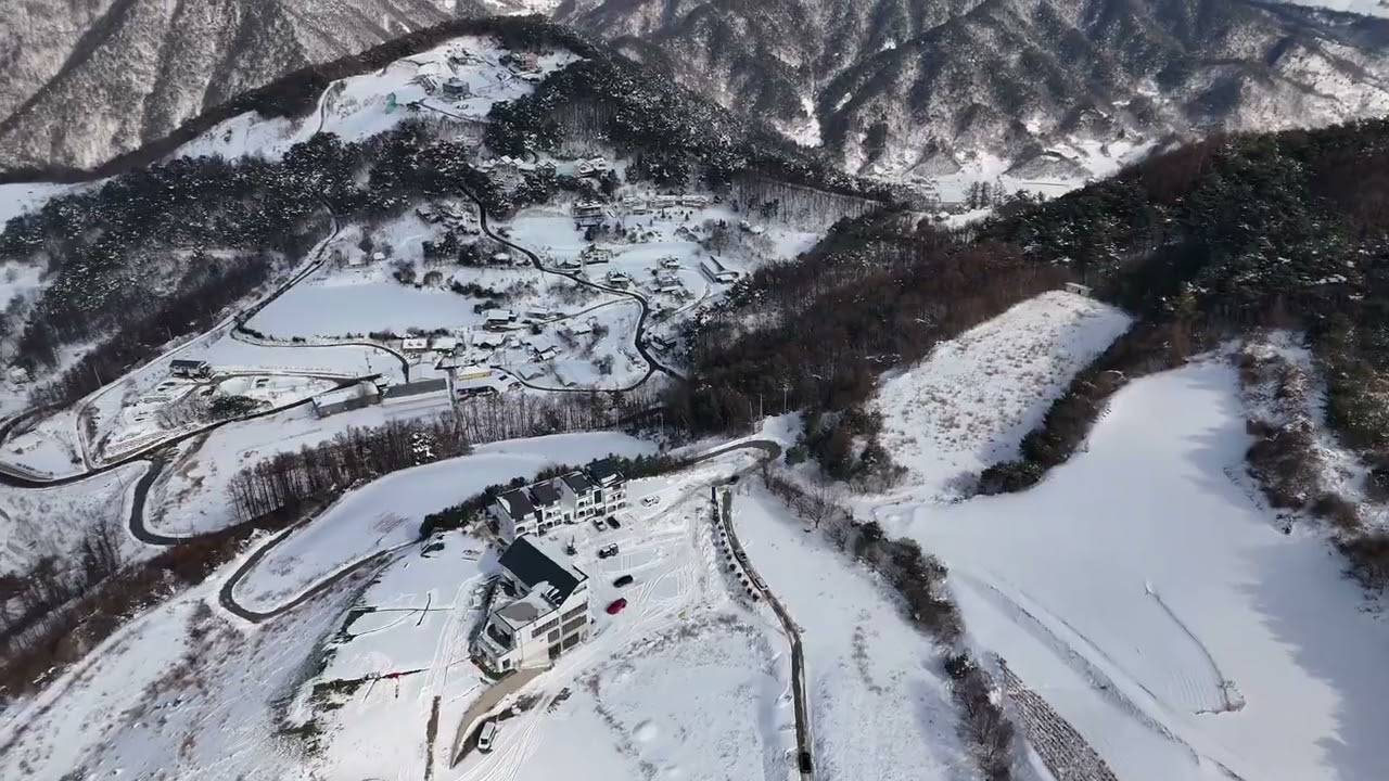 🎥 DJI 판교점 신년 맞이 겨울 영상 대회 | 8번 참가자 [고니라이프 / 비발디가 울려 퍼진 단양의 겨울 | 카페산 설경 드론 영상] 