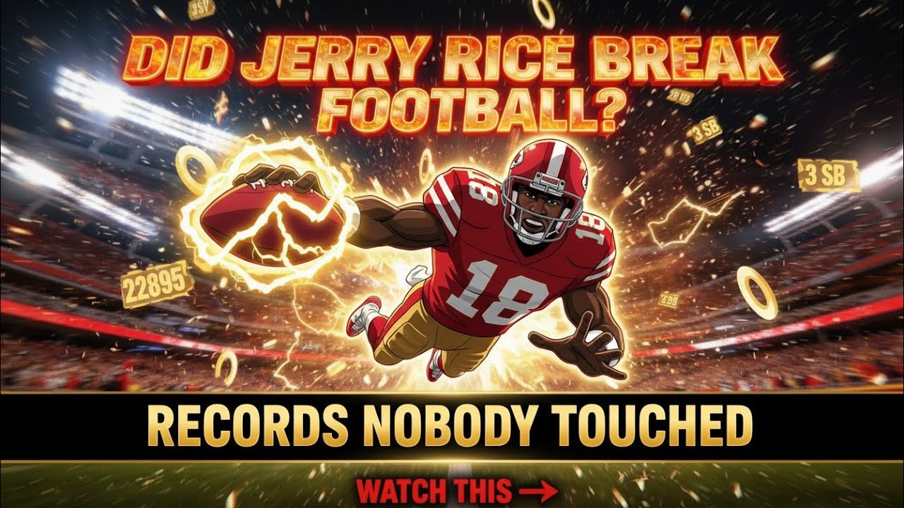 How Jerry Rice's G.O.A.T Career Change? #youtube #jerryrice #football #youtubevideo 