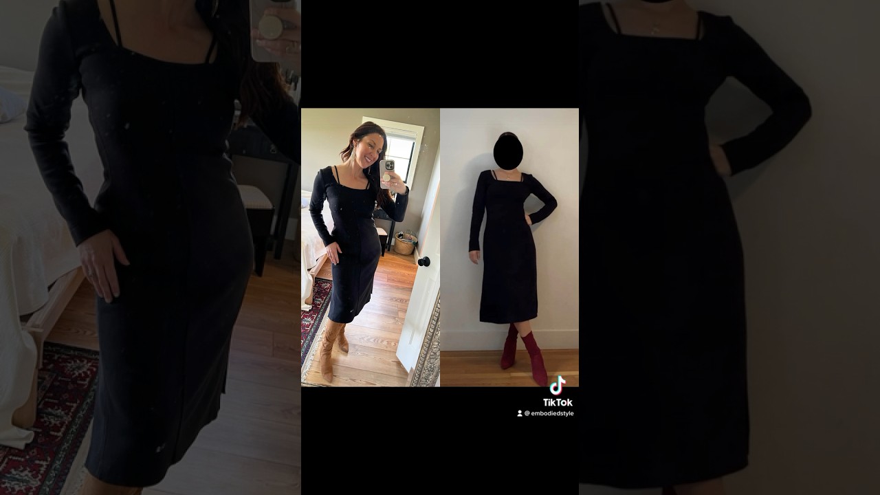 Same Dress, Different Vibe (Soft Dramatic vs. Gamine)