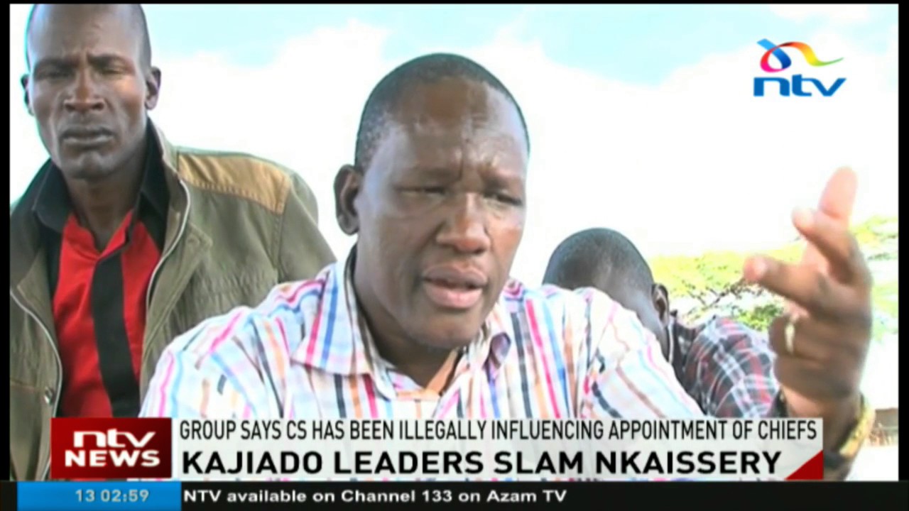 Group of Kajiado leaders want Nkaissery fired for misuse of power