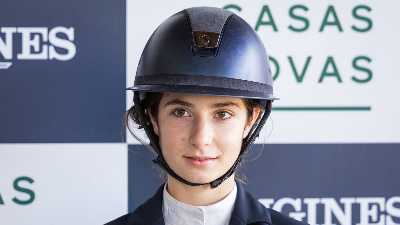 Elena Vázquez Arrojo consolida su proyección en el Trofeo Movistar, del CSI1* Casas Novas