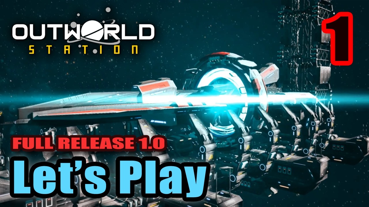 Open Space Survival - Build Your Mining Station - Outworld Station - Full Gameplay (Version 1.0)