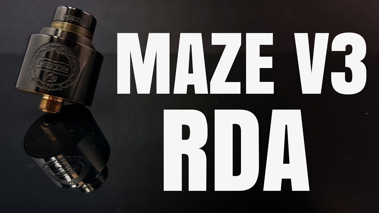 Maze V3 squonkable RDA - a little 22mm cheapie :)