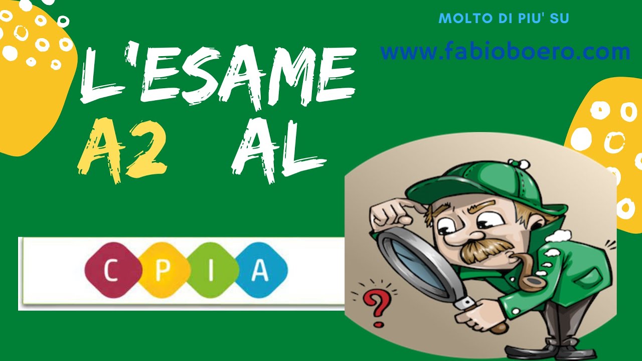 TEST ITALIANO A2 AL CPIA PER IL PERMESSO DI SOGGIORNO DI LUNGO PERIODO! COME E' FATTO L'ESAME