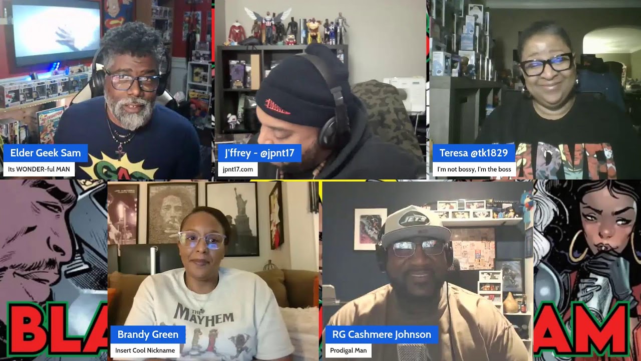 Wonder Man Season Finale & Black History Month Celebration | GrownAGeeks Live Show