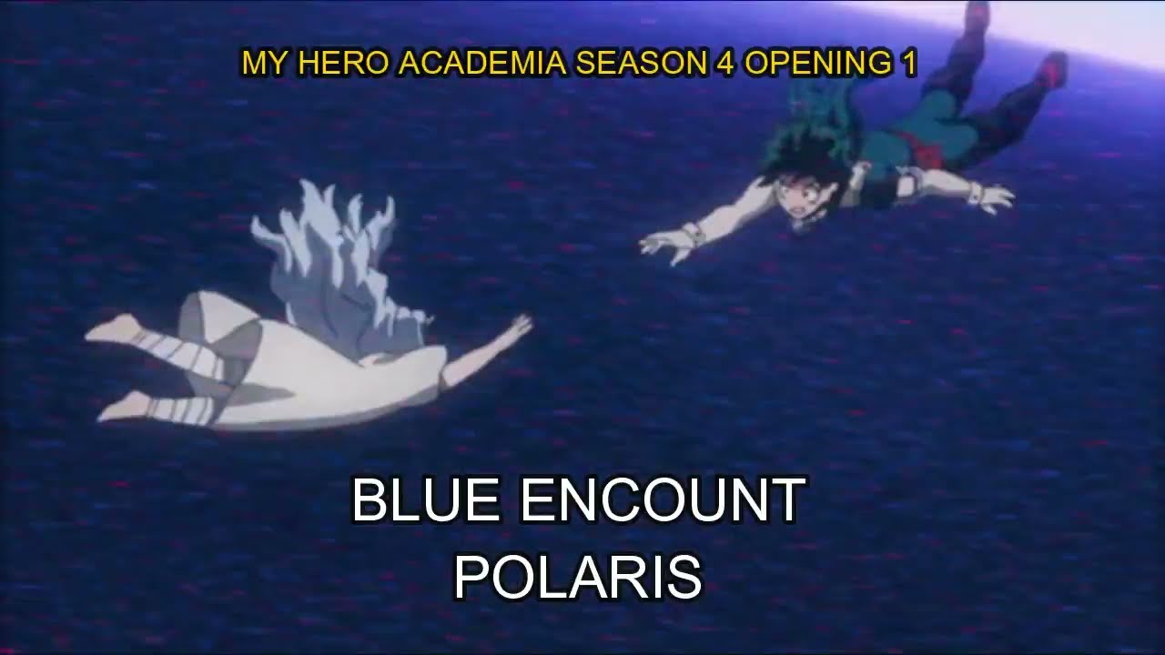 Blue Encount - Polaris [My Hero Academia S4 OP1] [Karaoke] [Instrumental] With Lyric