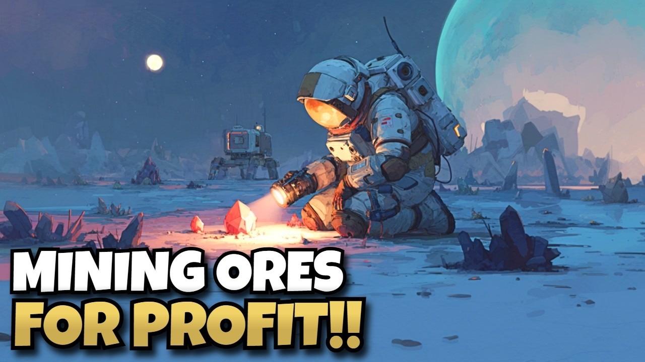 Mining a Massive Asteroid for Valuable Ores!