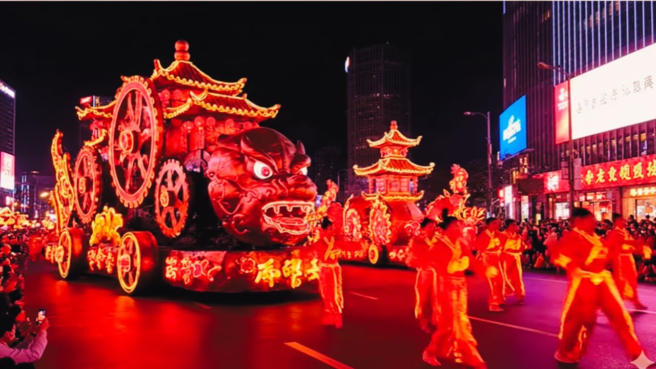 Beijing New Year Celebration Parade 2026 (4K) | Nonstop Cheering Crowds + 180 Stunning Chinese