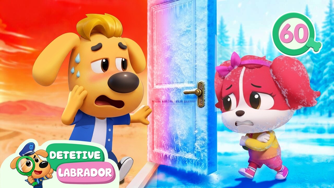 [4K] A Casa da Divers&atilde;o Quente e Fria 🧊🔥 O Di&aacute;rio de Crescimento do Dodo 🔍  Detetive Labrador