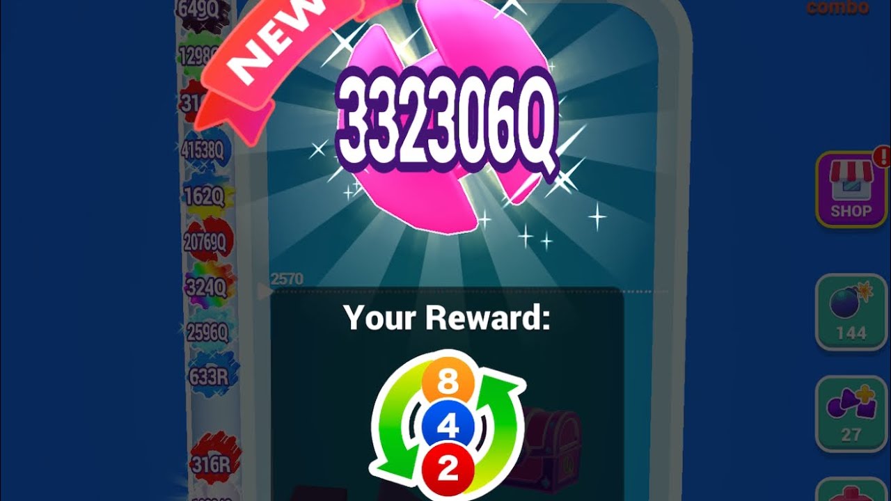 Bounce Merge – Part 12 (332306Q) #bouncemerge