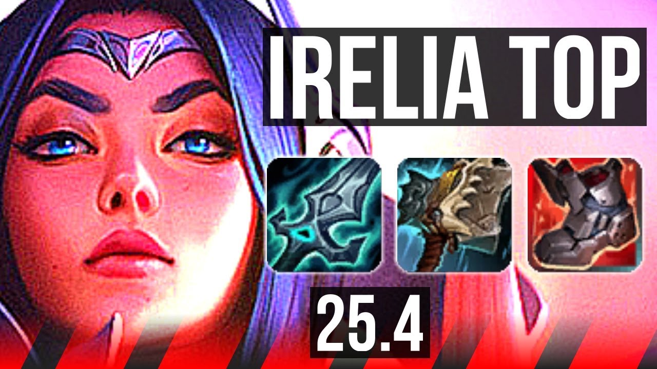 IRELIA vs RIVEN (TOP) | KR Challenger | 25.4