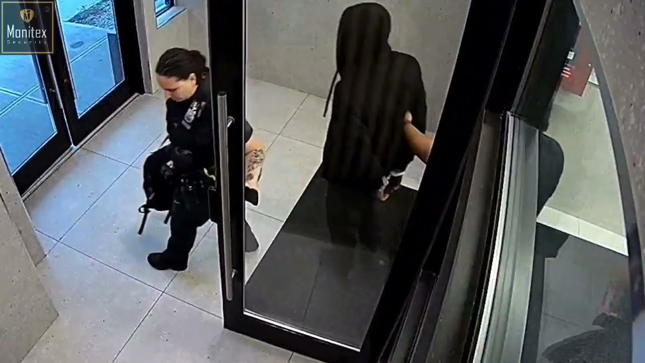 🚨 Monitex Security in Action: Intruder Stopped Before Escalation 🚓