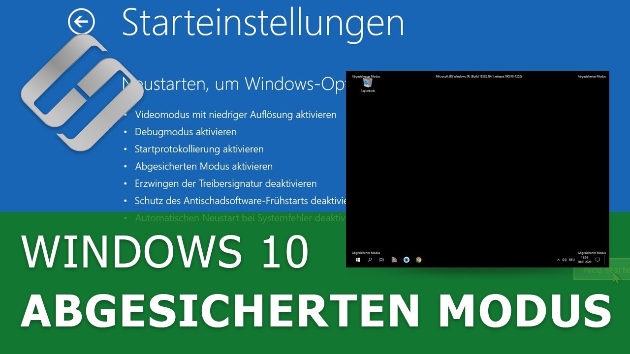 Windows  11,10, 8 oder 7 im abgesicherten Modus herunterladen: Schritt-für-Schritt Anleitung! ⚙️🛠️