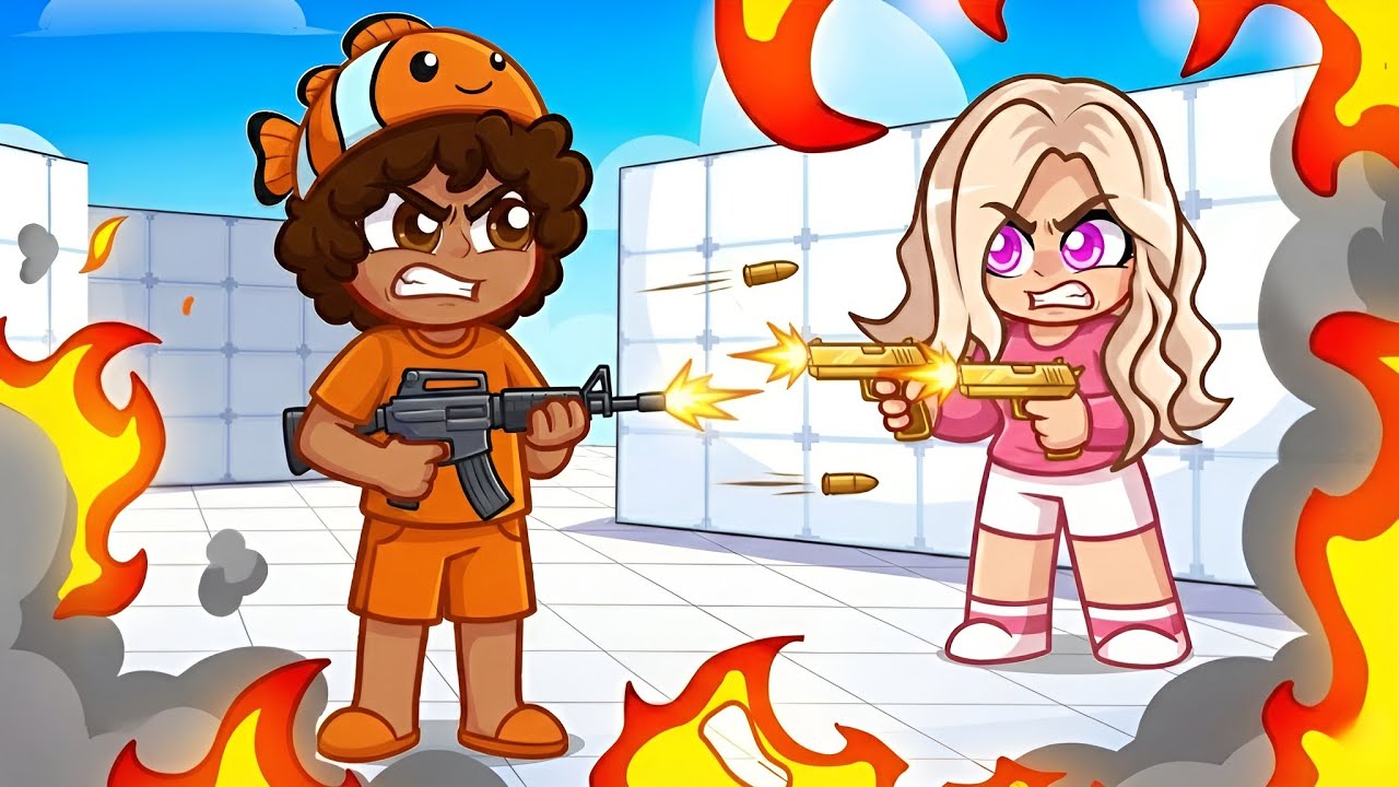 Vi Blev Värsta Fiender I Roblox Rivals!