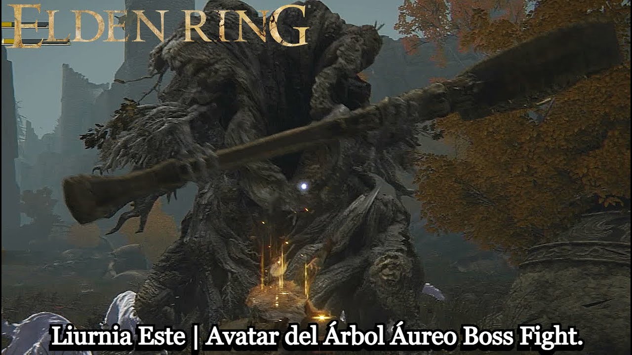 Elden Ring | Liurnia Este | Avatar del &Aacute;rbol &Aacute;ureo Boss Fight (&Aacute;rbol &Aacute;ureo Peque&ntilde;o).