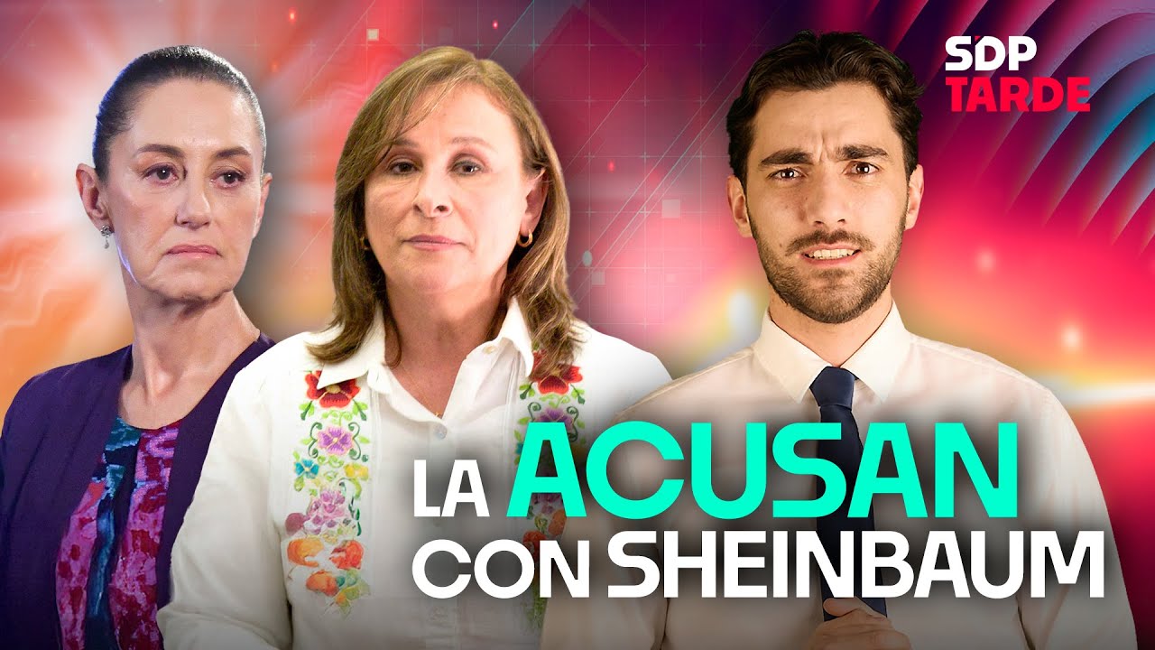 ACUSAN a ROCÍO NAHLE con Sheinbaum | Trump ROMPE con Canadá | JULIÁN MAZOY en SDPtarde 🌤️
