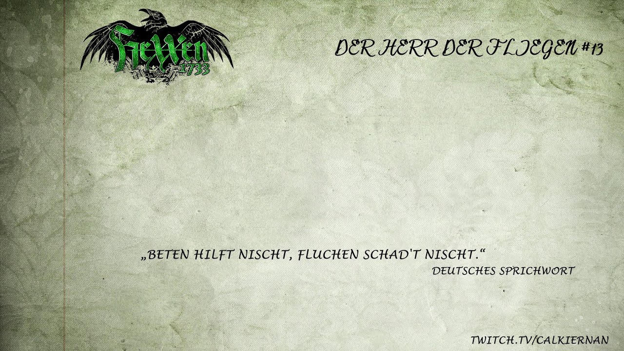 Hexxen 1733 - Der Herr der Fliegen - Episode #13 - Das Finale! (Horror Pen and Paper Let's Play)