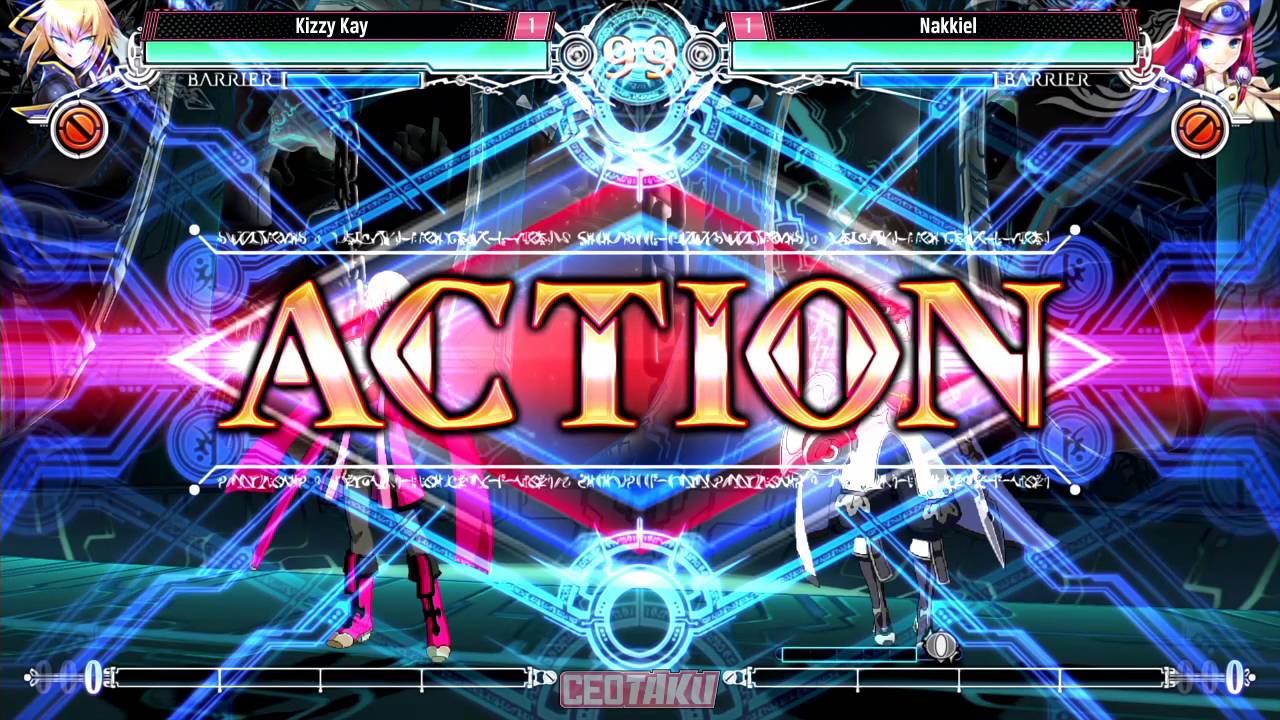CEOtaku 2016 BlazBlue Central Fiction Top 8 Kizzy Kay vs Nakkiel