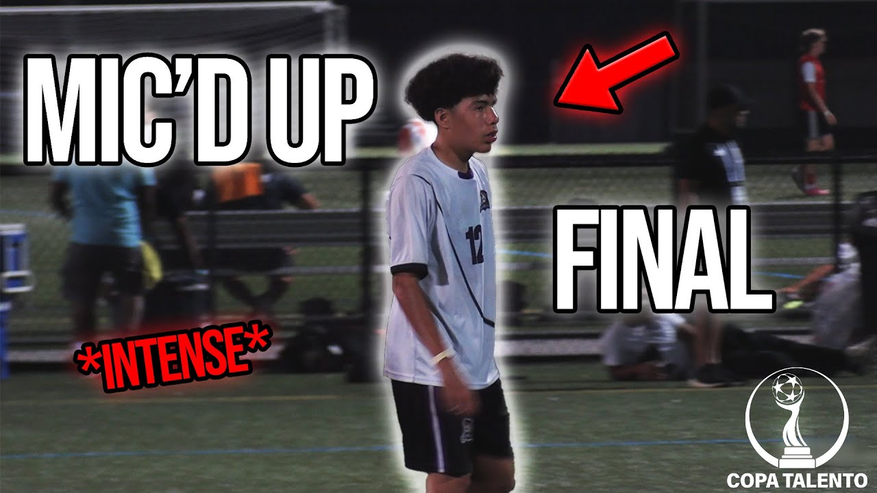 *MIC'D UP* MLS NEXT PLAYER!! BMORE FC VS FC LIONS FINALS| COPA TALENTO SOCCER HIGHLIGHTS