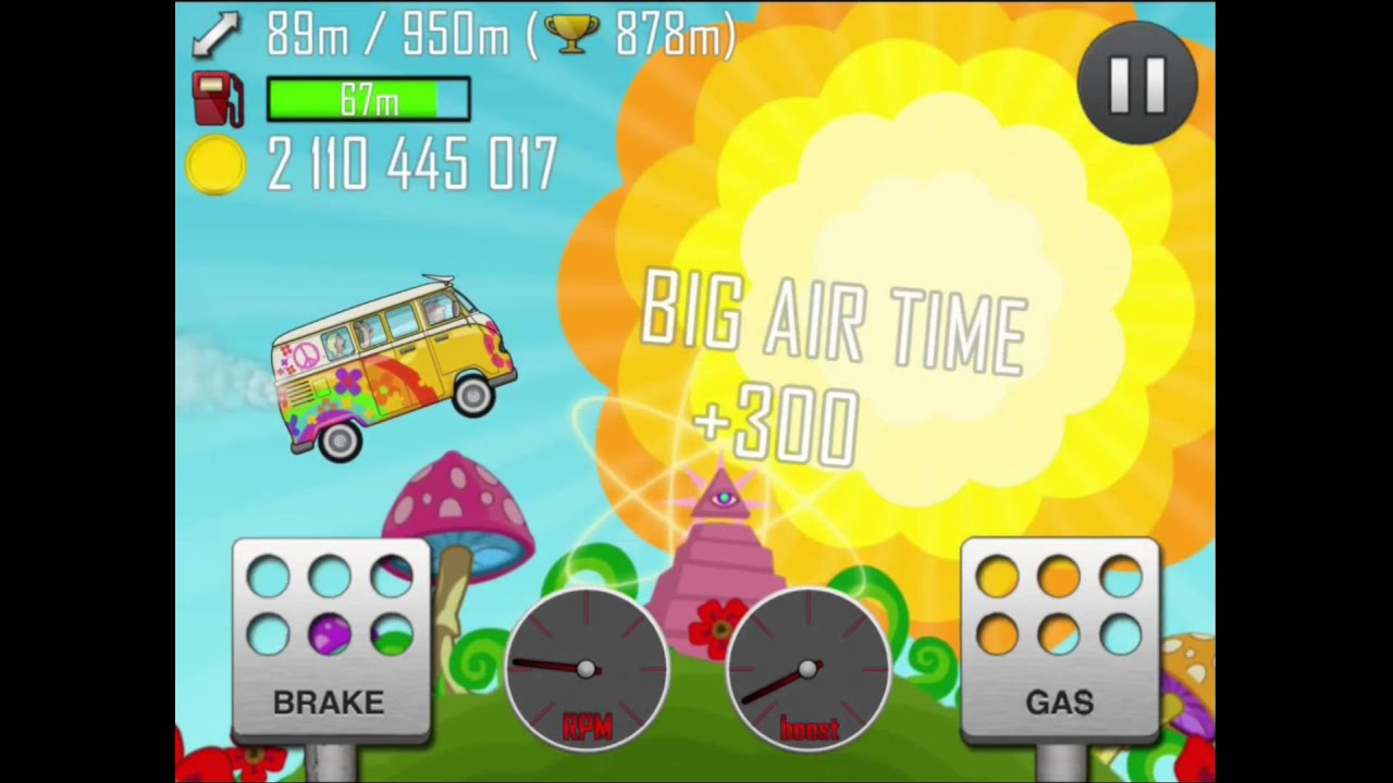 Hill Climb | RAINBOW | Hippie VAN IOS ANDROID