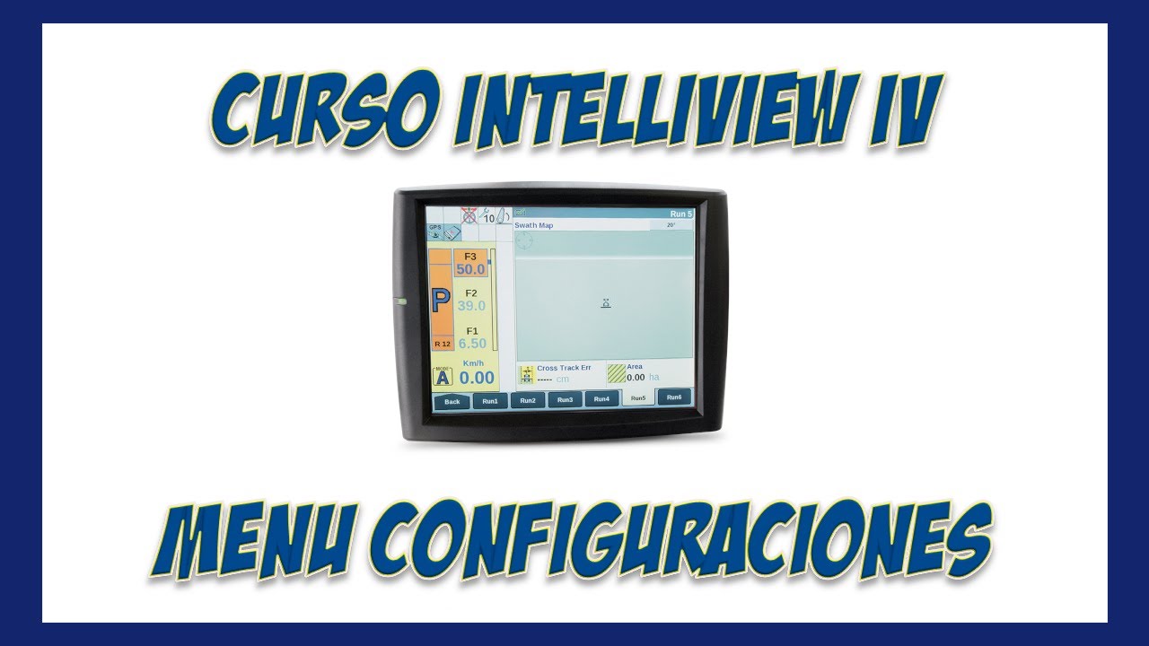 👀📲 APRENDE TODO sobre el menú CONFIGURACIONES | CURSO IntelliView™ IV 📟 de New Holland #2